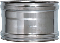 INVERTITORE STUFA AISI 316 F/F Ø cm. 8