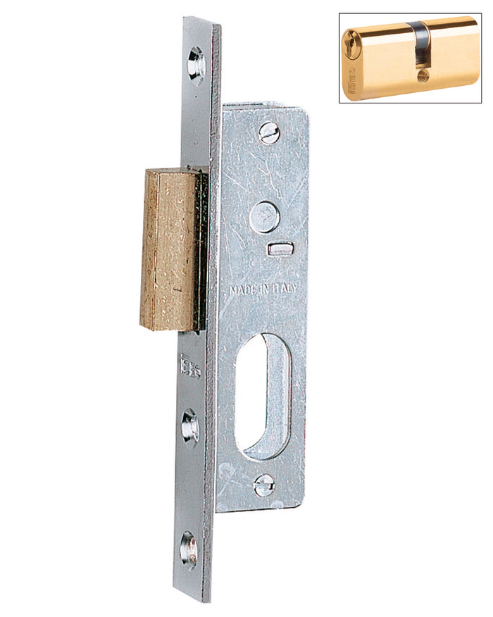 Iseo SERRATURA ALLUMINIO INF.MONT. 1M+S Art. 760 E.15 - F.16