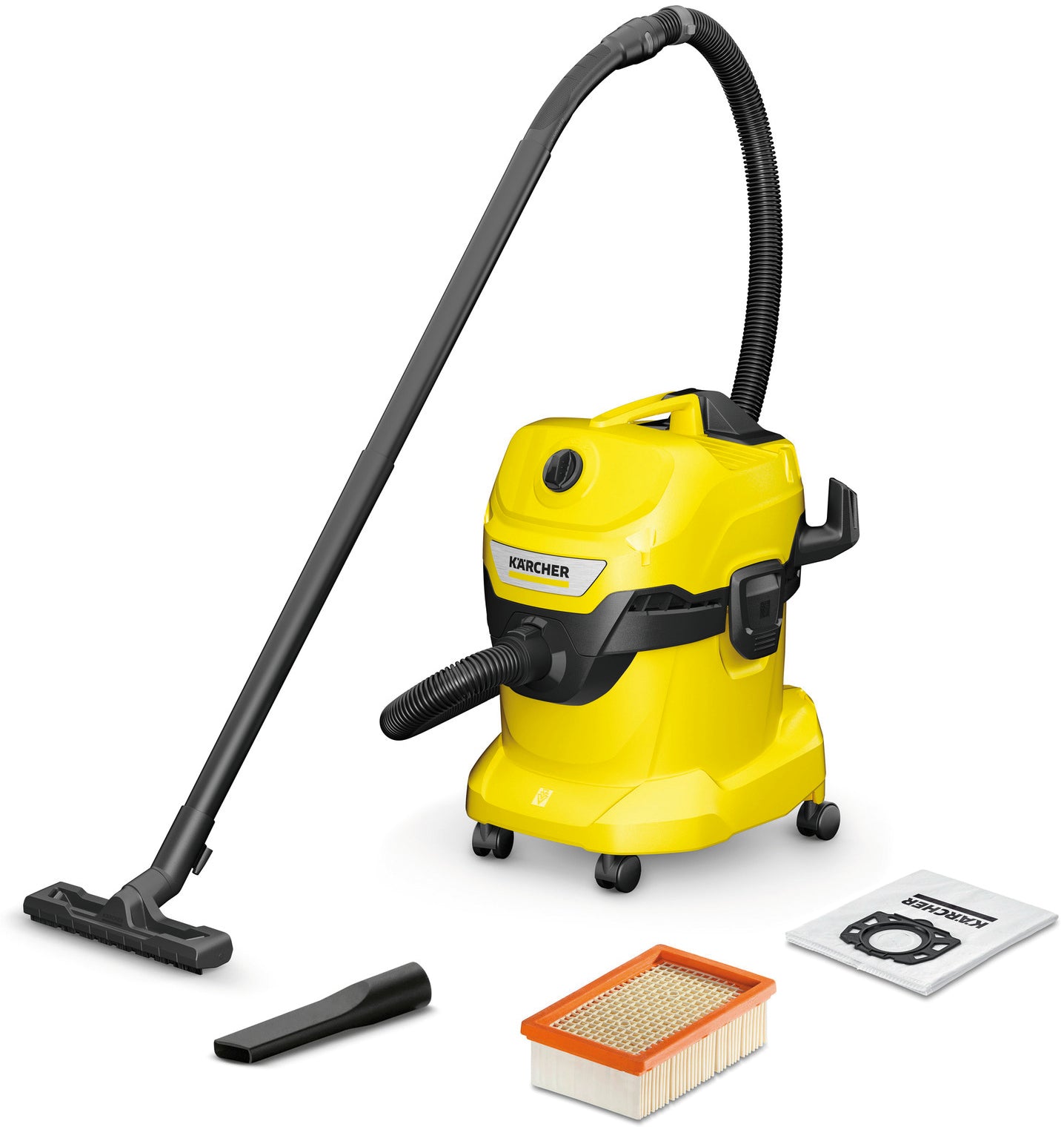 Karcher BIDONE ASPIRA SOLIDI-LIQUIDI WD 4 V-20/5/22 1.000 W lt. 20