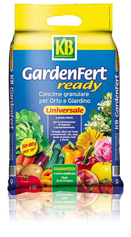 KB CONCIME GRANULARE GARDENFERT READY ORTO E GIARDINO kg. 5