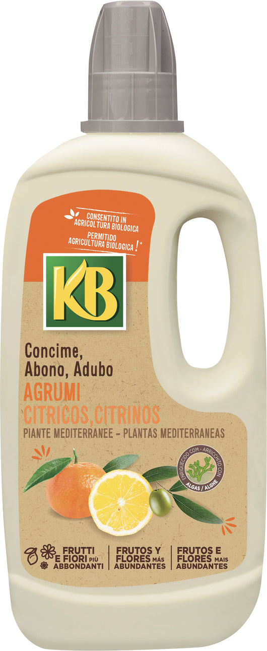 KB CONCIME LIQUIDO AGRUMI E PIANTE MEDITERRANEE lt.1