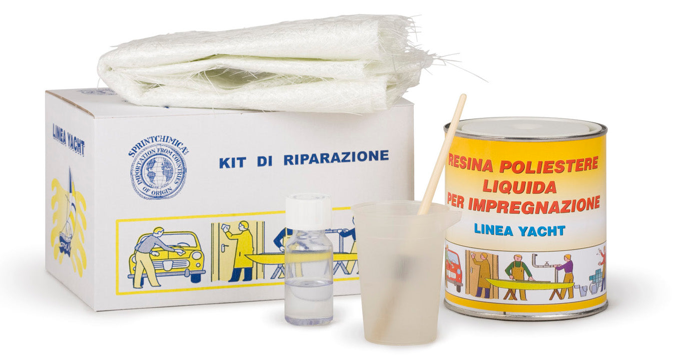 KIT VETRORESINA  ml. 750