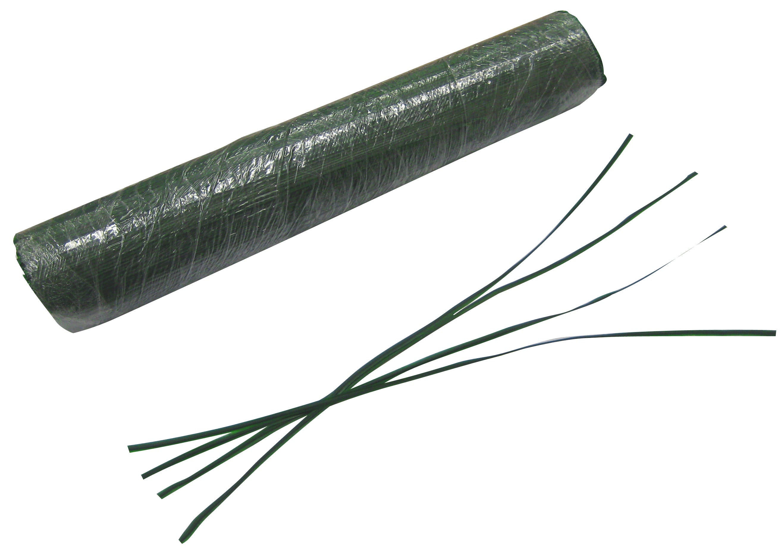 LACCETTO PER AGRICOLTURA IN PVC 1000 PZ. Col. Verde cm. 15