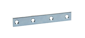 LASTRINA DIRITTA ACCIAIO ZINCATO 100 PZ. 4 Fori mm.160