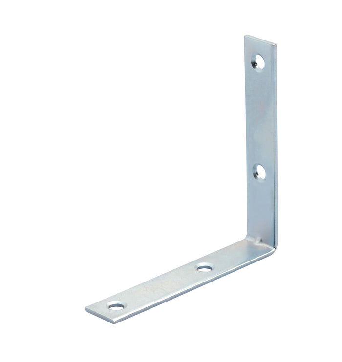 LASTRINA PIEGATA ACCIAIO ZINCATO 100 PZ. 4 Fori mm. 40x40