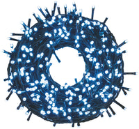 LUCI DI NATALE PER INTERNO ED ESTERNO BIANCO  300 led cavo luci 13,5 mt.