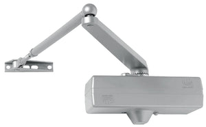 Mab CHIUDIPORTA AEREO CON FERMO Art. 564 x porte mm. 850÷1250 Col. Argento