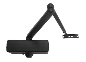 Mab CHIUDIPORTA AEREO CON FERMO Art. 564 x porte mm. 850÷1250 Col. Nero