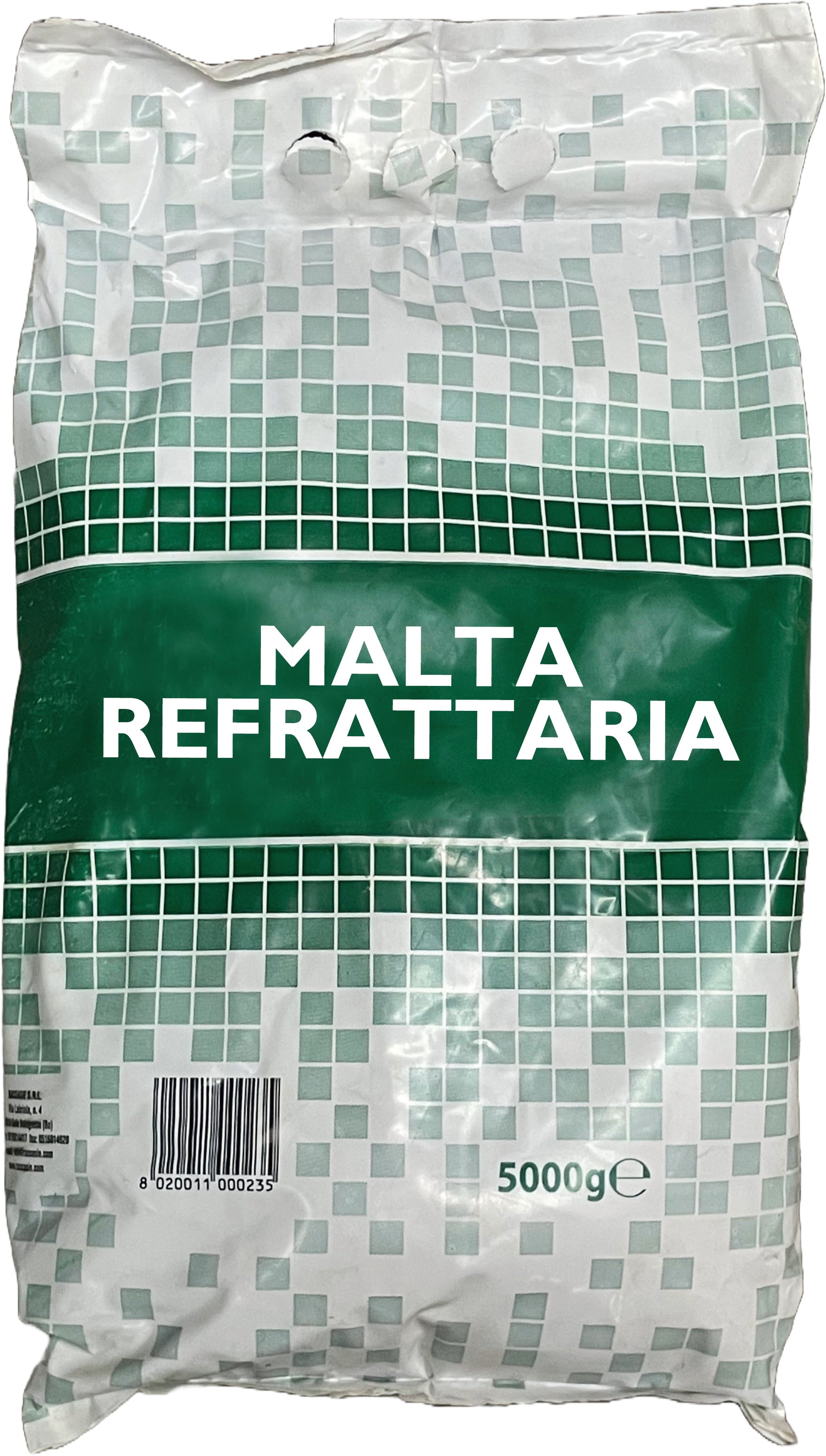MALTA REFRATTARIA  kg. 5 4.00 pz