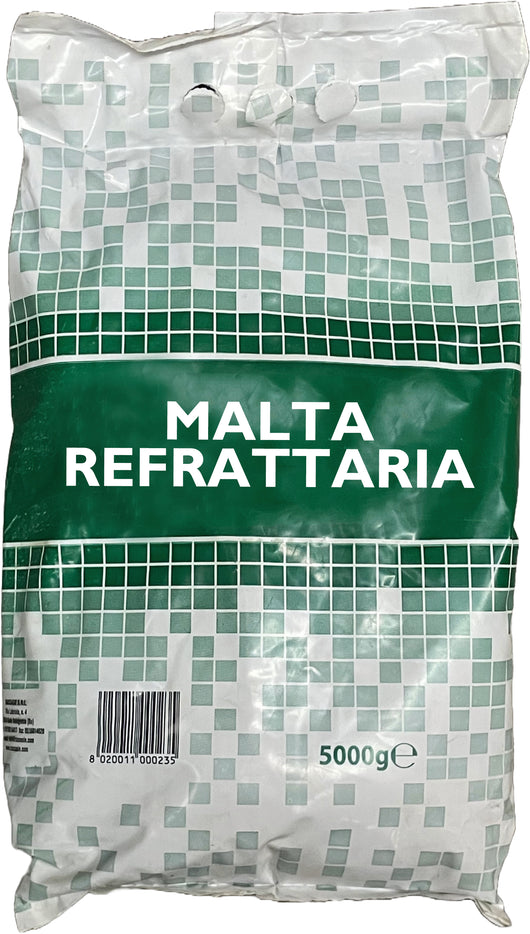 MALTA REFRATTARIA  kg. 5 4.00 pz