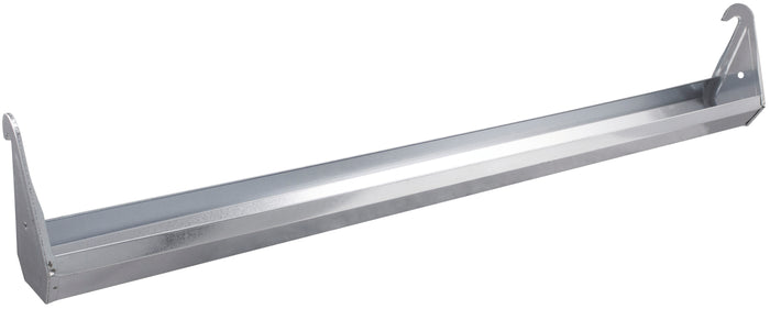 Mangiatoia per polli in lamiera zincata con ganci lunghezza 72 cm