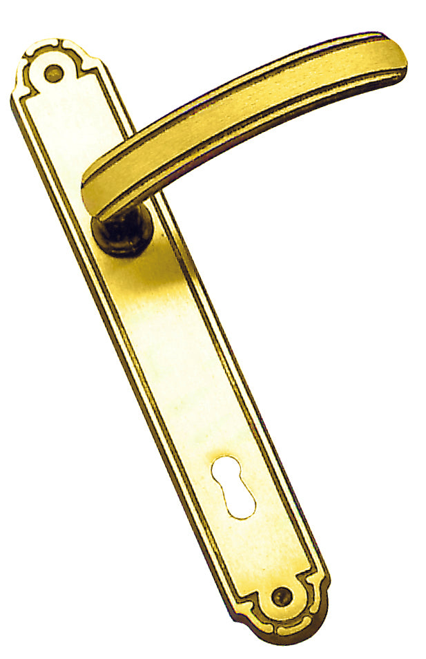 MANIGLIA MAYA CON PLACCA QUADRO 8  foro Patent 4.00 pz