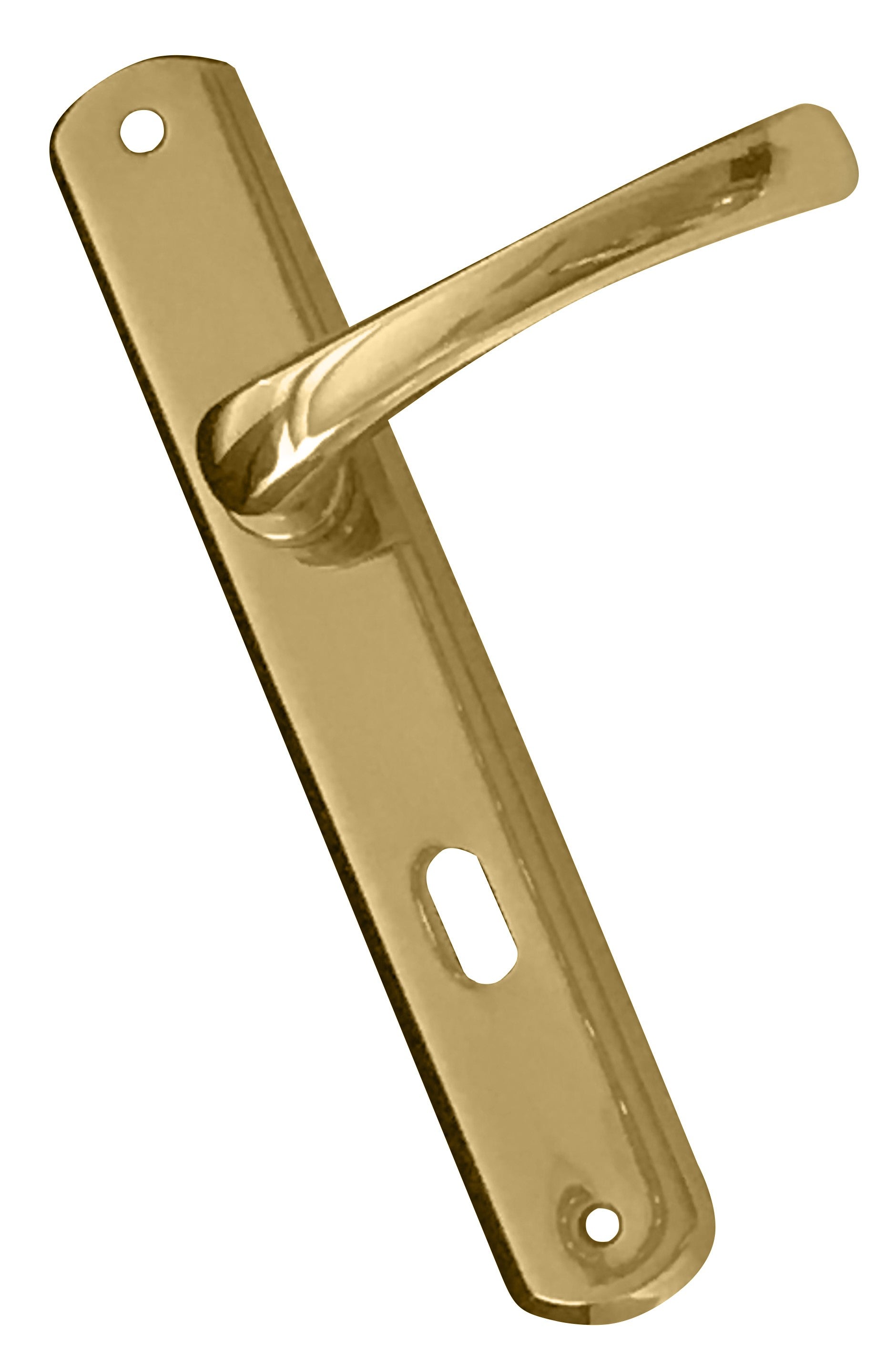 MANIGLIA RIO CON PLACCA QUADRO 8  foro Patent 2.00 pz