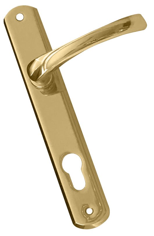 MANIGLIA RIO CON PLACCA QUADRO 8  foro Yale 2.00 pz