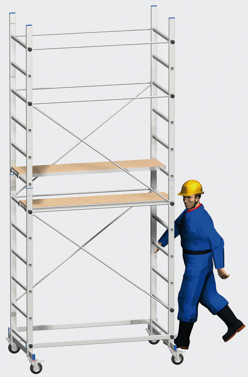 Marchetti PONTEGGIO IN ALLUMINIO ZEUS  mt. 1,55 (largh.) x 3,60 (h)