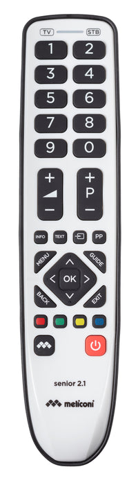 Meliconi TELECOMANDO UNIVERSALE GUMBODY SENIOR 2.1