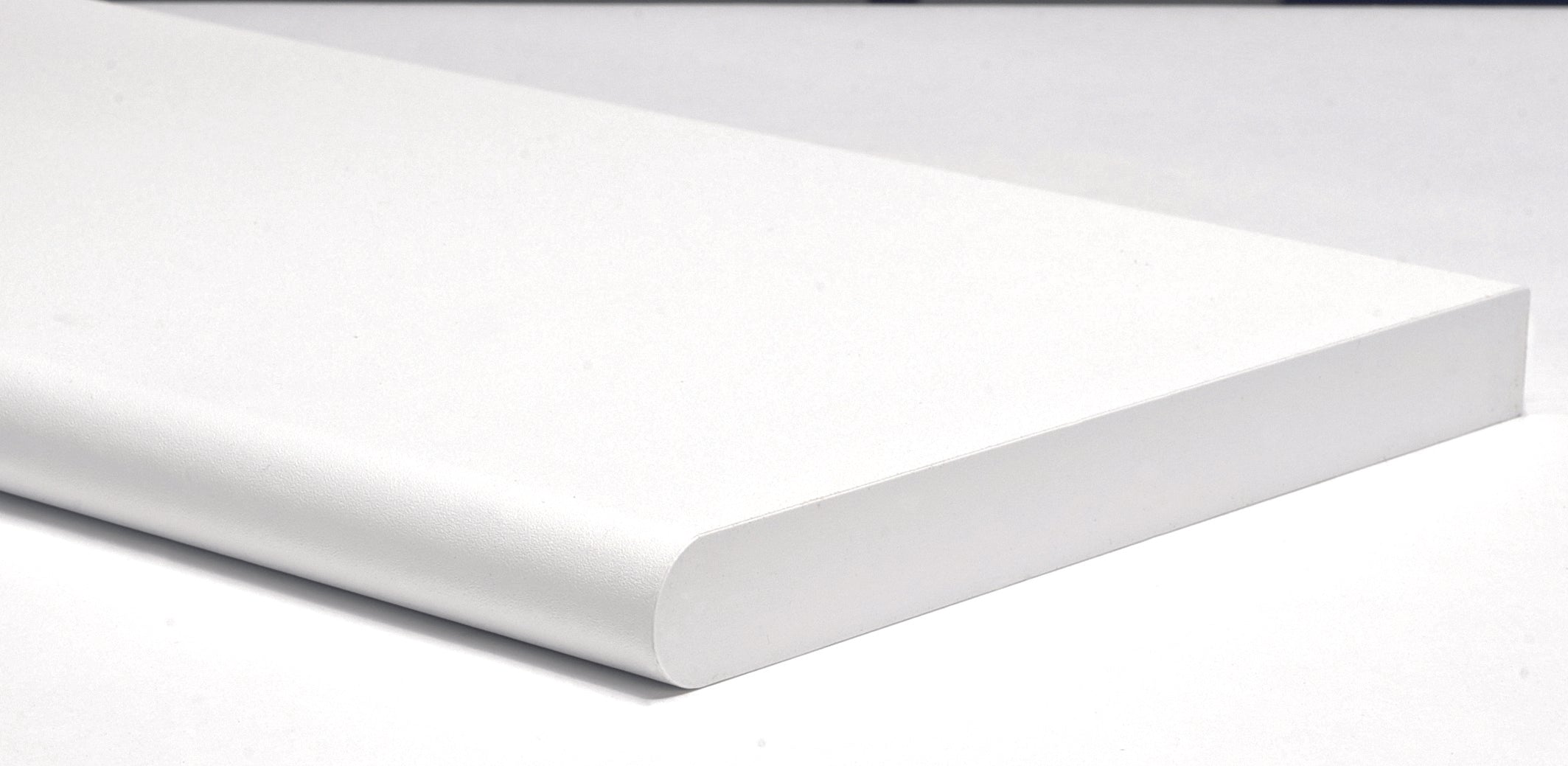 MENSOLA MURALE STONDATA Col. Bianco cm. 60x20x1,8