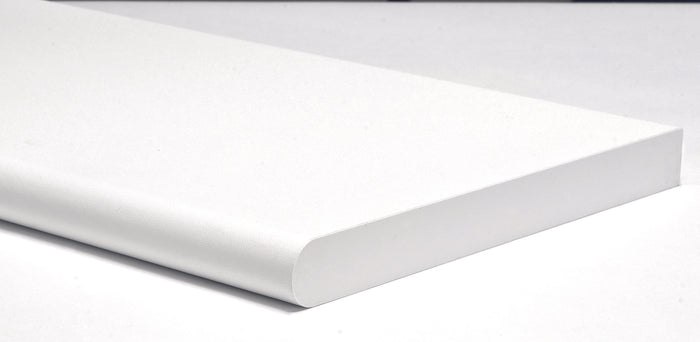 MENSOLA MURALE STONDATA Col. Bianco cm. 60x20x1,8