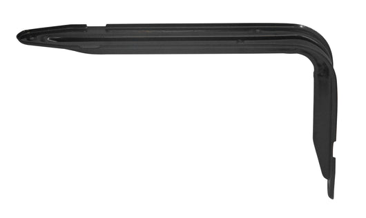 MENSOLA NERVATA PLUTONE Col. Nero cm. 28x18 10.00 pz