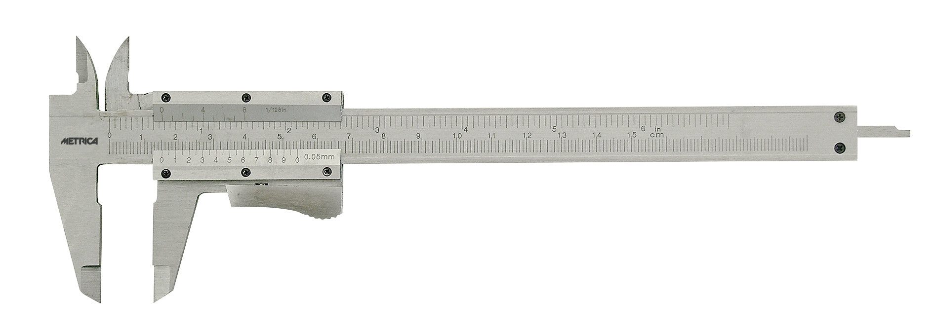 Metrica CALIBRO INOX  misurazione 0-150 mm.