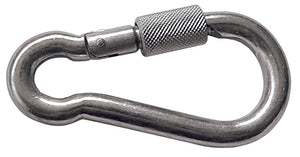 MOSCHETTONE TIPO POMPIERE A VITE  mm. 80 50.00 pz