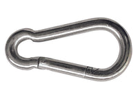 MOSCHETTONE TIPO POMPIERE In acciaio inox mm.100 10.00 pz