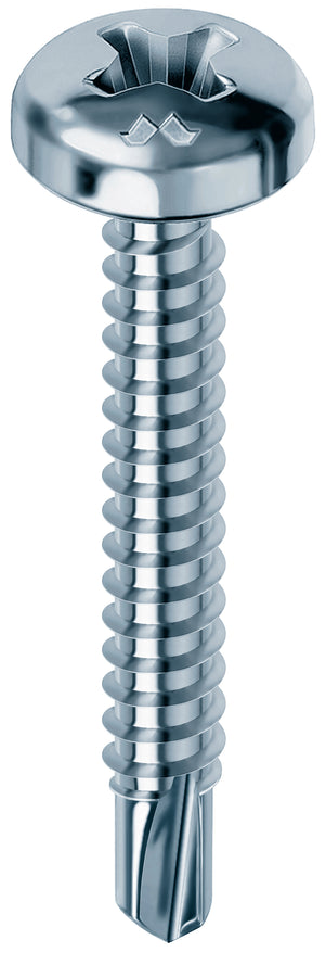 Mustad VITE AUTOPERFORANTE PER FERRO DRILLEX TC ZINCATA  mm. 3,9x38 5.00 centinaia