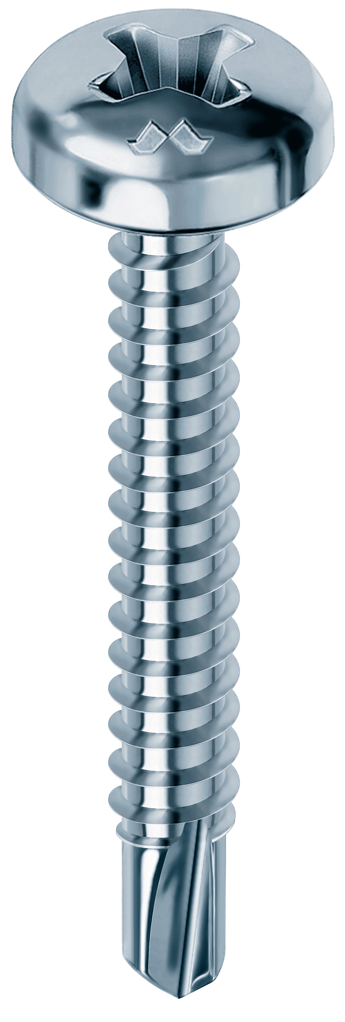 Mustad VITE AUTOPERFORANTE PER FERRO DRILLEX TC ZINCATA  mm. 4,8x50 2.00 centinaia