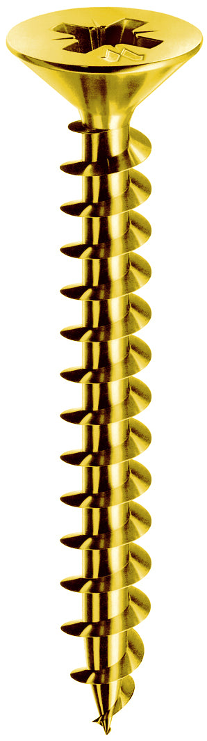 Mustad VITE PANELVIT TSP FERRO OTTONATO  mm. 2,5x12 5.00 centinaia