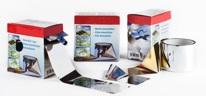 NASTRO BIMETALLICO  mm. 70x100 mt. 24.00 rotoli