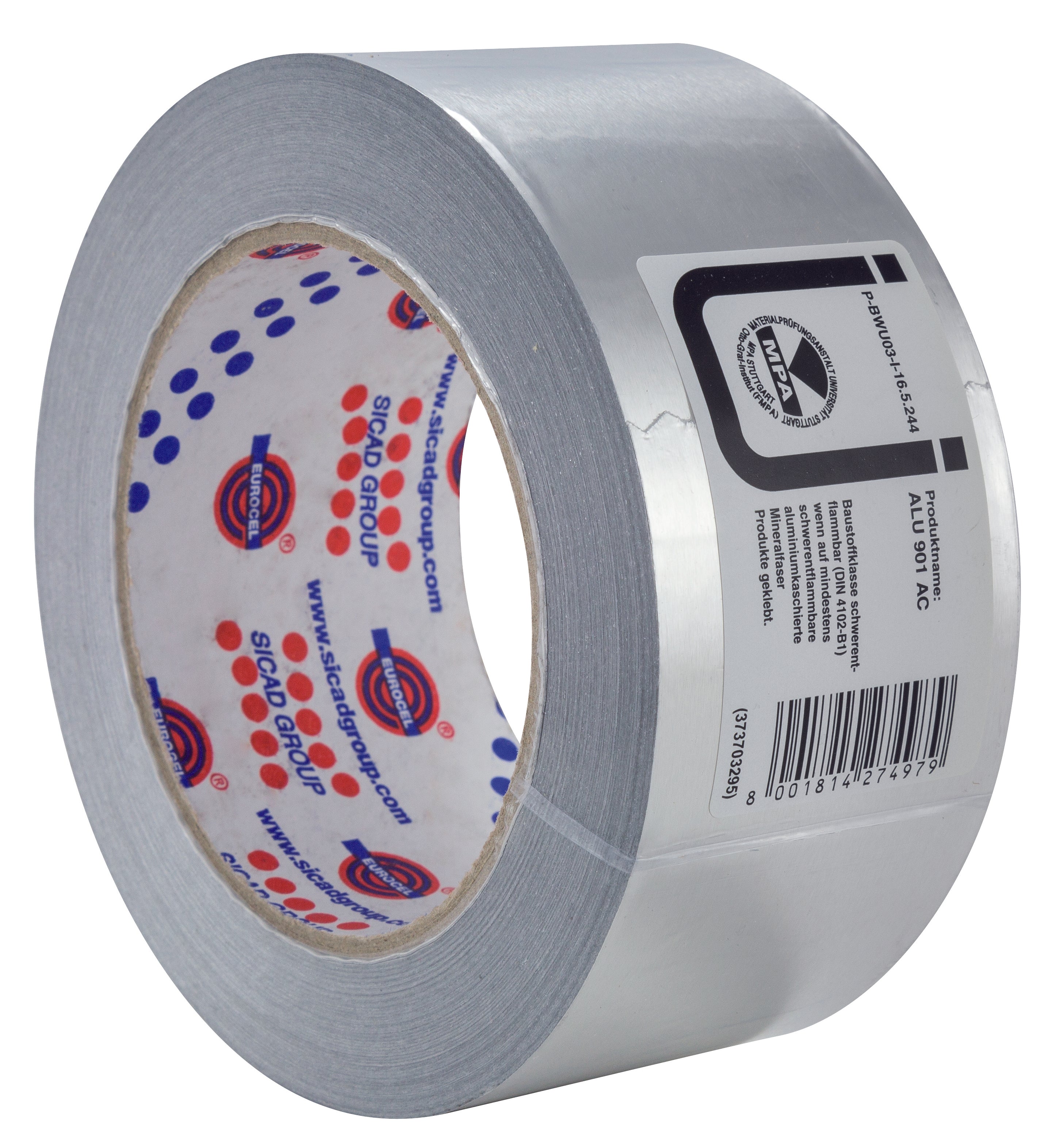 NASTRO IN ALLUMINIO  mm. 50x50 mt.