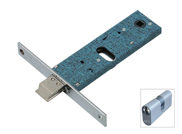 Omec SERRATURA ALLUMINIO INF. FASCE 2M+S. C/CIL. Art. 890 E.80 - F.22