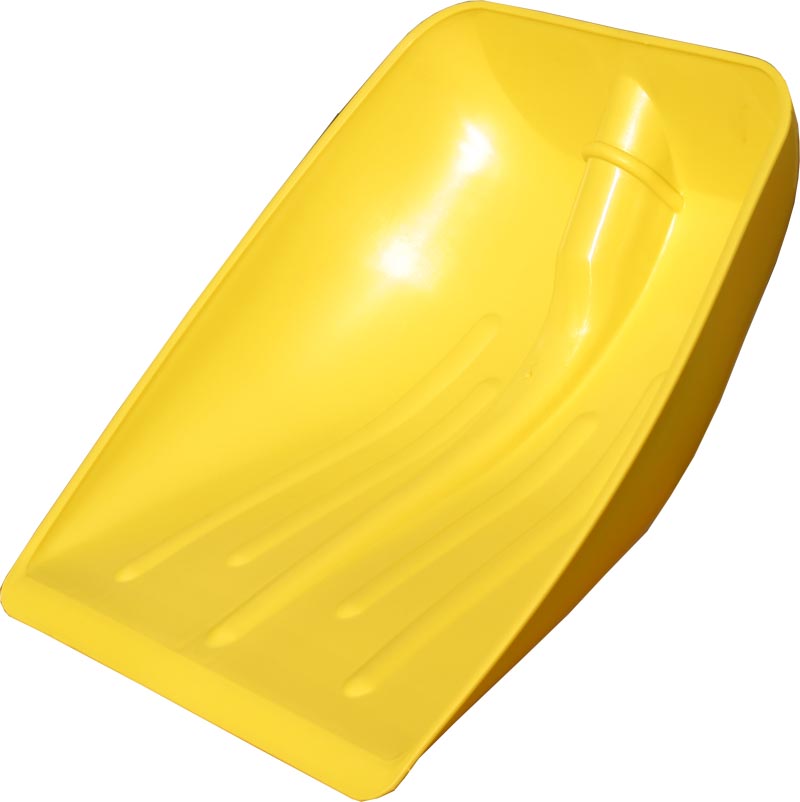 PALA MULTIUSO POLIPROPILENE DA NEVE cm. 41x38 col. giallo