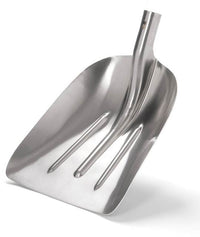 PALA PER NEVE E GRANO ALLUMINIO Cm. 40x33 con manico cm. 130