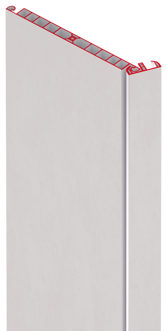 PANNELLO AGGIUNTIVO PER PORTA A SOFFIETTO MONICA  col. Bianco cm. 214 h