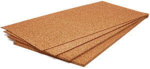 PANNELLO DI SUGHERO AGGLOMERATO CM. 100X50 spessore mm. 2 37.00 pz