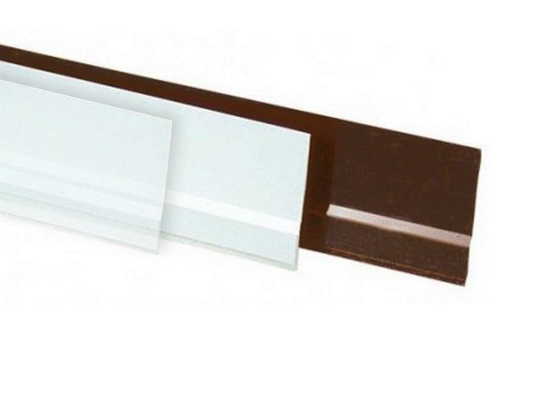 PARAFREDDO FLESSIBILE IN PVC CON FELTRO cm. 100 - Marrone 50.00 pz