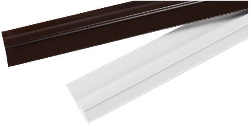 PARAFREDDO RIGIDO IN PVC CON PINNA cm. 100 - Bianco