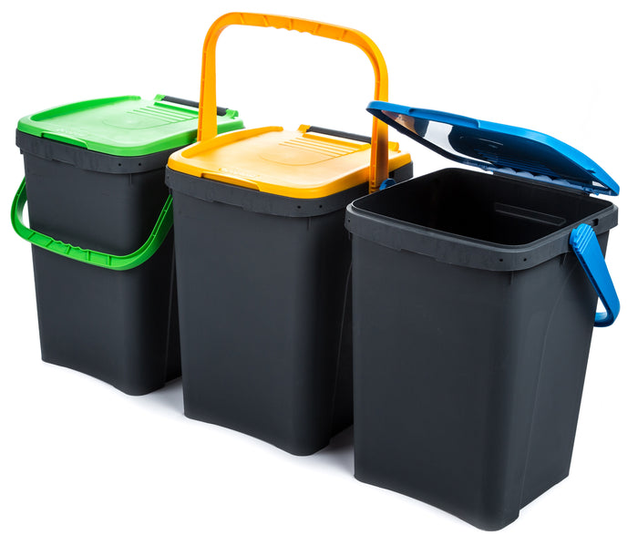 PATTUMIERA Lt. 50 - cm. 41,5x40x53,5 h col. Assortiti 3.00 pz