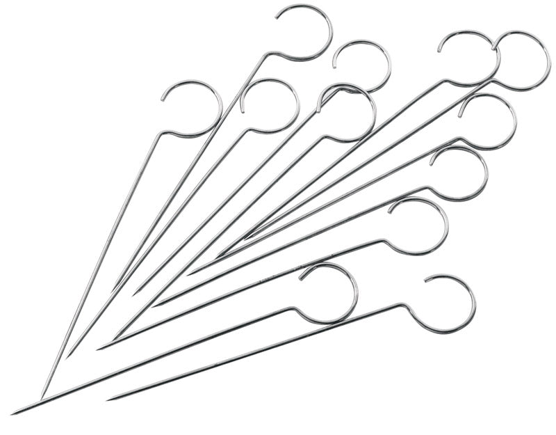 Pedrini SET SPIEDINI INOX 12 PEZZI  mm. 100