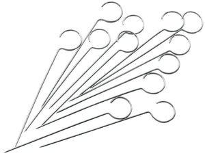 Pedrini SET SPIEDINI INOX 12 PEZZI  mm. 100