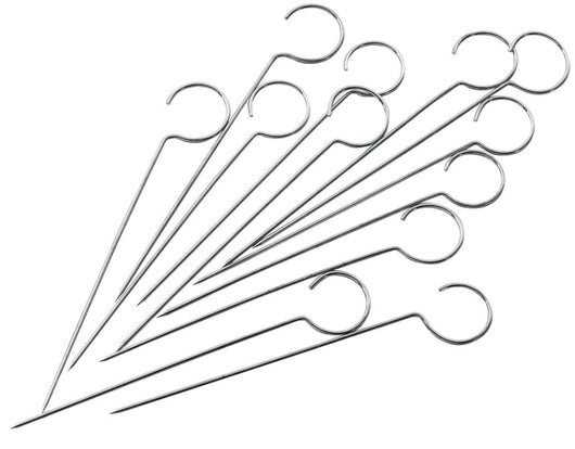 Pedrini SET SPIEDINI INOX 12 PEZZI  mm. 100