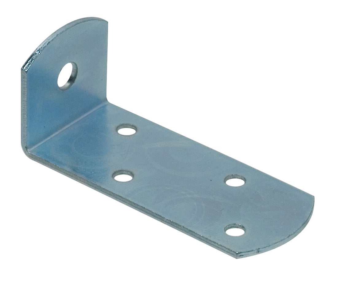 PIASTRINA DI GIUNZIONE ANGOLARE FERRO ZINCATO 50 PZ.  mm.30x30x70