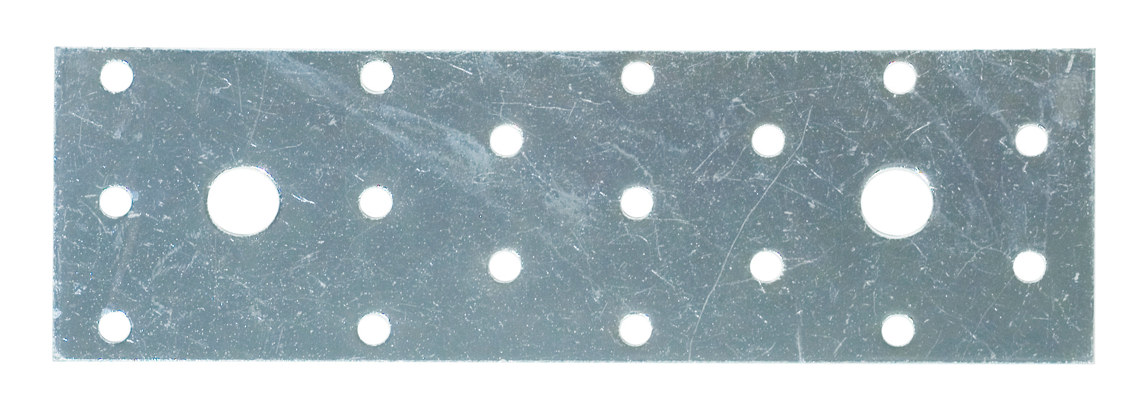 PIASTRINA DI GIUNZIONE DIRITTA FORI LARGHI  mm. 160x50 L 25.00 pz