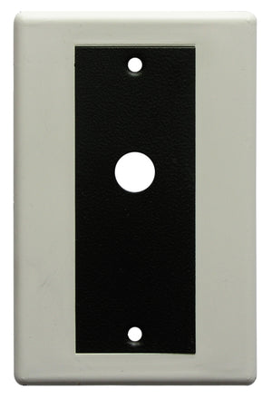 PLACCA PER ARGANELLO A FUNE TIPO C BIANCA 10.00 pz