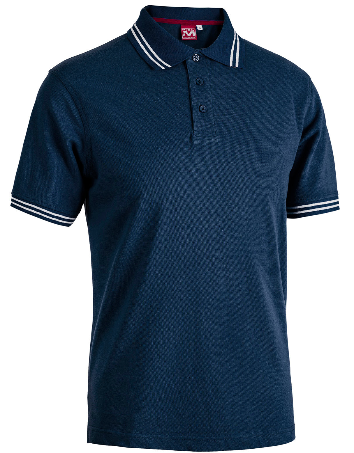 POLO SMITH Col. Blu Navy/Bianco  Mis. M