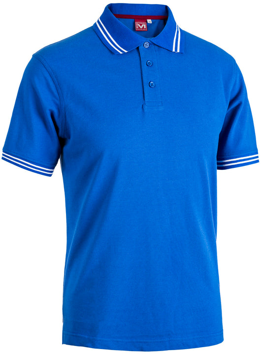 POLO SMITH Col. Blu Royal/Bianco Mis. L