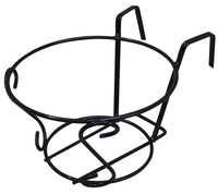 PORTAVASO DA BALCONE TONDO NERO  Ø cm. 22 10.00 pz