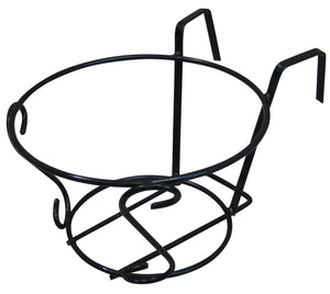 PORTAVASO DA BALCONE TONDO NERO  Ø cm. 22 10.00 pz