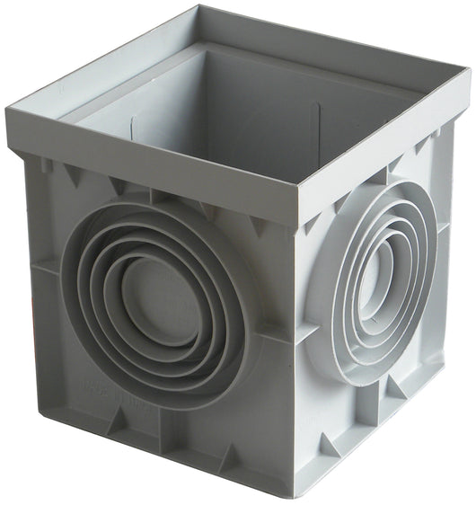 POZZETTO SINGOLO IN PLASTICA SENZA COPERCHIO  cm. 55x55